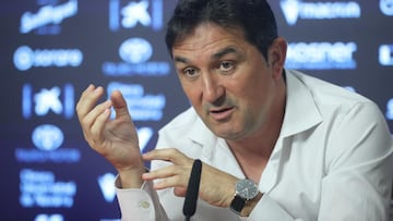 Braulio Vázquez durante una rueda de prensa.