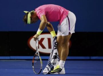 Rafa Nadal ganó 2-6, 6-3, 7-6, 3-6 y 5-7 al tenista estadounidense Tim Smyczek tras un largo y duro partido.