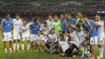 Con el eterno siete. El Madrid gan&oacute; el Trofeo ante el Al-Sadd.
 