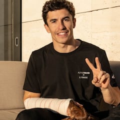 Márquez, de la Ducati a operarse del síndrome compartimental