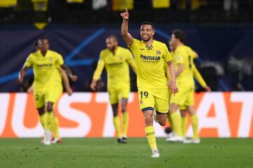 2-0. Francis Coquelin celebra el segundo gol.