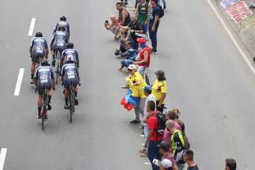 José Serpa, del GW Shimano, firmó: "Los colombianos aprendemos rápido y puede que algún tiempo de un equipo colombiano sea una referencia para los favoritos"