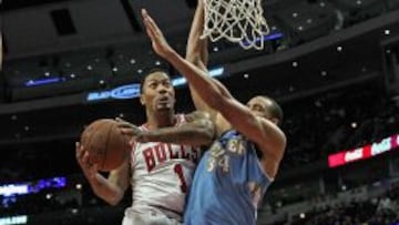 Con el número uno, Derrick Rose: un cohete para guiar la estampida de los Bulls.