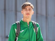 Dani Requena, en la puerta de El Arcángel