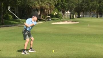 Un niño de 5 años sorprende en Florida con un hoyo en uno