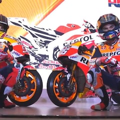 Así se vivió desde dentro la presentación de Repsol Honda