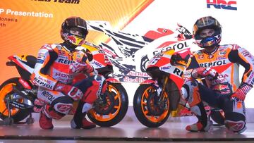 Así se vivió desde dentro la presentación de Repsol Honda