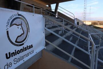 As¨ª son las instalaciones del Unionistas de Salamanca C.F, pr¨®ximo rival del Real Madrid en Copa del Rey.