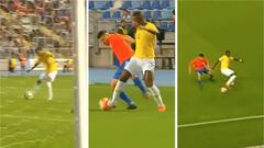 Apenas 30' de Vinicius y Rodrygo en otro empate entre Chile y Brasil