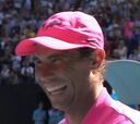 "¿Qué fue lo mejor de tu 2019?" Nadal hizo reír a todo el pabellón