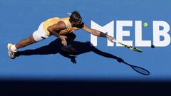 Así fue el cómodo estreno de Nadal en el Abierto de Australia