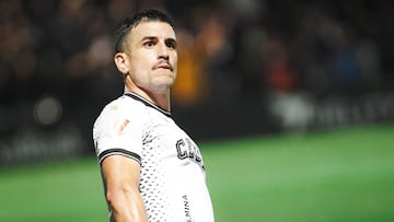 Matos, tras marcar a Las Palmas.