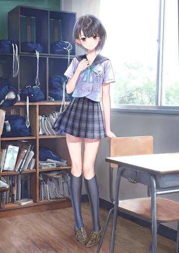 Ilustraci¨®n - Blue Reflection (PC)