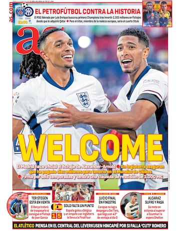 Las portadas de AS de mayo