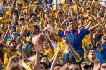 La afición de Tigres hizo pesar su localía, pero no fue reflejada en el marcador.