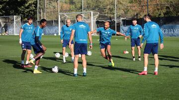 El Huesca ha preparado a conciencia el partido ante el Valladolid.