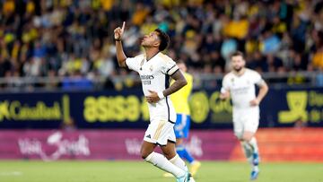 26/11/23 PARTIDO PRIMERA DIVISION 
CADIZ - REAL MADRID 
ALEGRIA GOL 0-1 RODRYGO GOES 