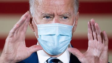 Joe Biden during a campaign event in Fort Lauderdale, Florida.