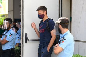 Las caras largas del Barcelona el día después de la goleada