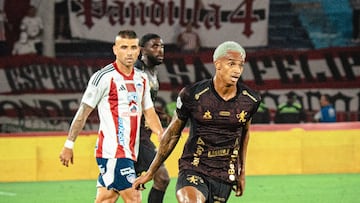 Junior vs. América, cuartos de final de la Copa BetPlay 2025.