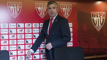 Josu Urrutia, presidente del Athletic Club. 