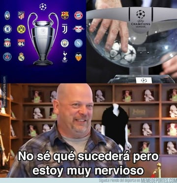 Los mejores memes del sorteo de Champions League