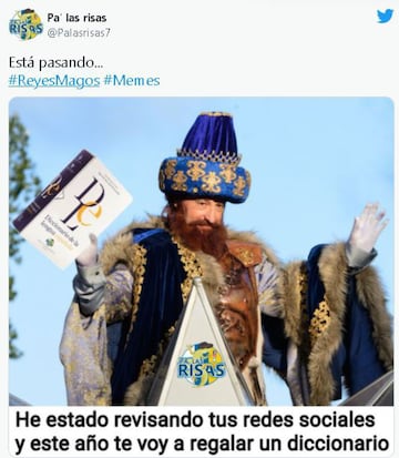 Los mejores memes de la llegada de los Reyes Magos