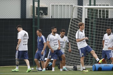 Barcelona 05 Junio 2018, Espaa
Entrenamiento de la Seleccion Argentina en el predio del Barcelona, Joan Gamper.
SERGIO AGUERO
Foto Ortiz Gustavo
