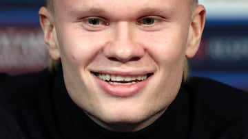 The Manchester City striker signed an unprecedented deal with the club, keeping him in England until 2034.