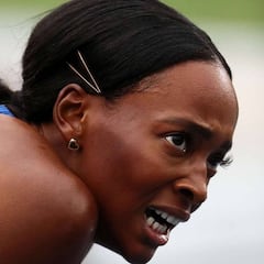 Dalilah Muhammad rompe el récord mundial de los 400 metros vallas femeninos
