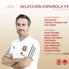 Vilda da una prelista para el Mundial con meritorias y sin jugadoras del Barça