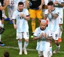 La derrota de Argentina ante Colombia en imágenes