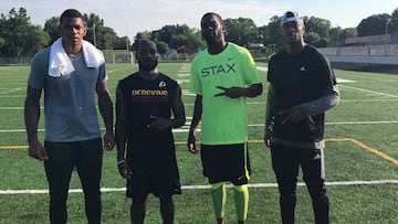 Allen Robinson se está entrenando con Randy Moss