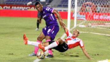 Junior venció a DIM en el juego de ida de la Copa Águila.