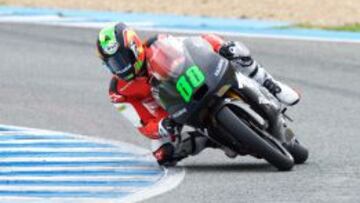 El novato Jorge Martín está haciendo una buena pretemporada.