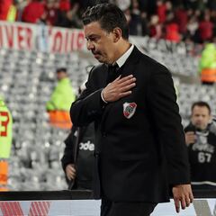 El Monumental despide a Gallardo