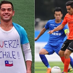 Goleador chileno en China: “Me tratan como una superestrella”