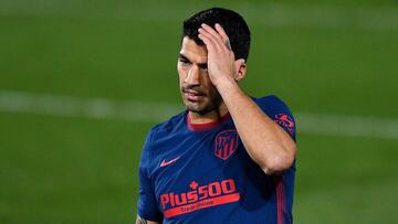 Luis Suárez, en el Villarreal-Atlético.