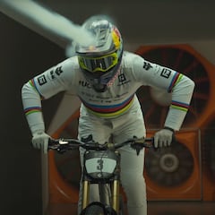 Los ciclistas de DH usan túneles de viento para mejorar la aerodinámica
