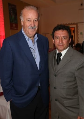 Vicente del Bosque y Carlos Moreno