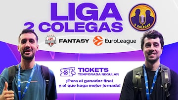 ¡12 entradas en juego para partidos de la Euroliga en la Liga 2 Colegas de Biwenger Fantasy!