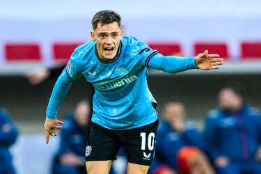 La joya que atesora Xabi Alonso en Alemania. La sensación de la Bundesliga, una vez más, tras una rotura de ligamento cruzado. Desde muy joven, titular en el club de Leverkusen, y ya casi estrella mundial con esta xabineta de récord. 909% de experiencia le da el CIES. Es y será uno de los One to Watch en el panorama europeo.