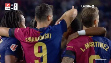 Con doblete de Lewandowski, los culés siguen sólidos en el liderato de LaLiga, ampliando su ventaja tras una destacada actuación.