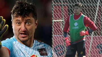 Marcelo Vásquez reveló al CDF que uno de sus referentes es el consagrado arquero chileno, que no está disponible por lesión. "Le tengo mucho cariño", dijo al CDF.