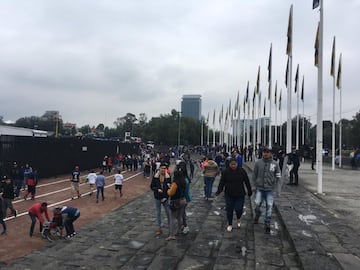 Las imágenes del color previo al Pumas - Cruz Azul en CU