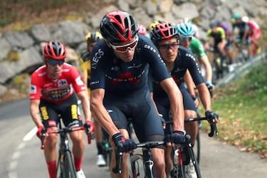 Froome: "Fue un honor hacer de gregario para Carapaz"