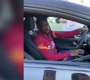 El incidente de Dembélé con un joven que lo paró en su coche