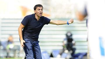 Garitano con la Real.