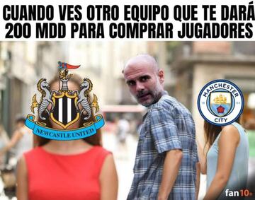 Los mejores memes sobre la compra del Newcastle