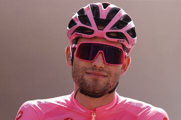 El ciclista italiano Filippo Ganna.